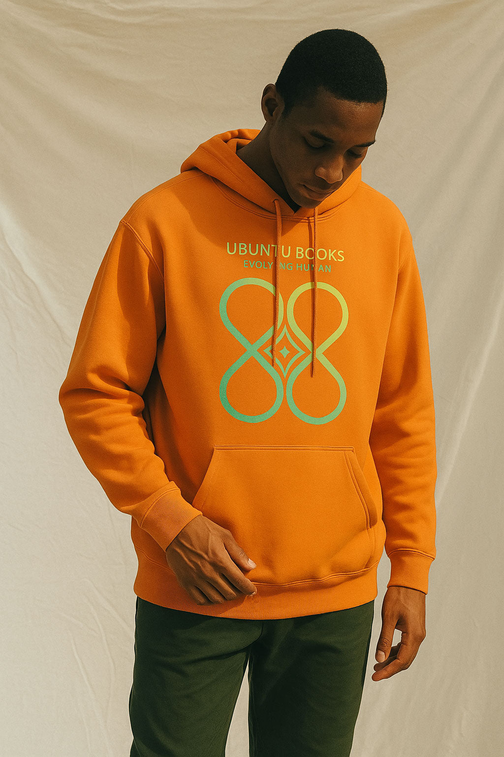 UBUNTU BOOKS Sweat à capuche adulte en polaire: PR DIOP 4/4/1960